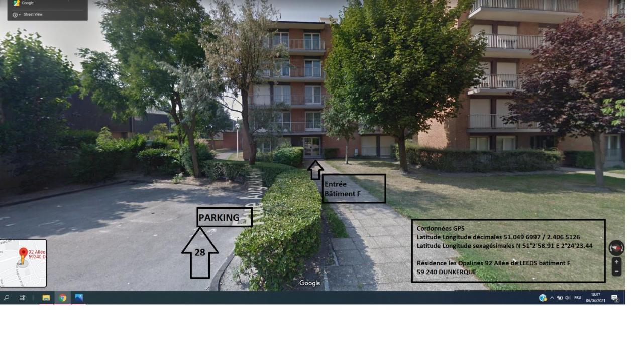 Opaline T3 Lumineux Avec Patio Et Parking Prive Apartman Dunkirk Kültér fotó